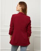 Veste Marius bordeaux