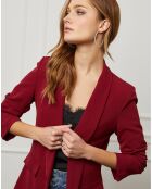 Veste Marius bordeaux