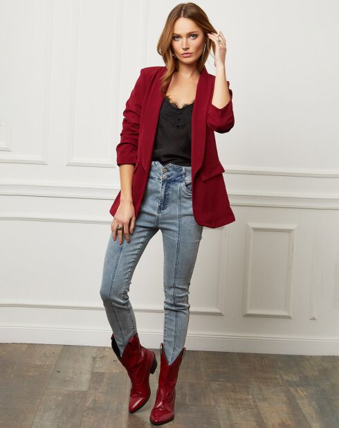 Veste Marius bordeaux