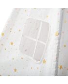 Tipi 5 Pieds blanc - 130x130x160 cm