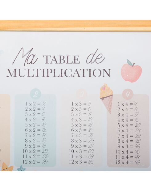 Kakemono bi face multicolore - 40x2x65 cm