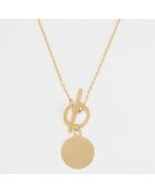 Collier Theodora or jaune
