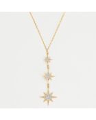 Collier Mon étoile Zirconium or jaune