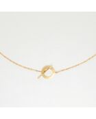 Collier Tara or jaune