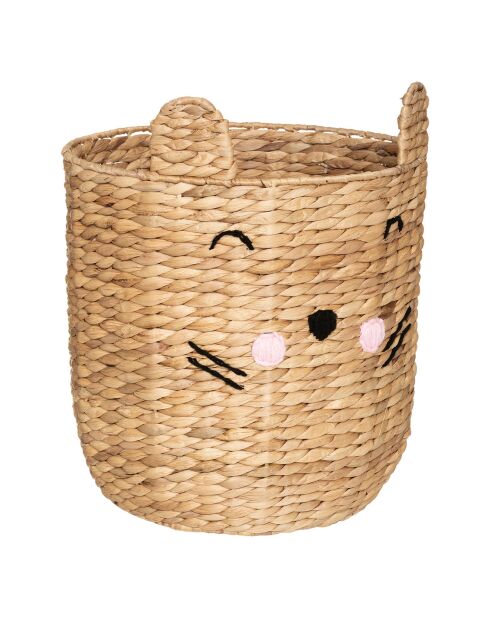 Panier Jacinthe Oreilles  beige - D.35x42 cm