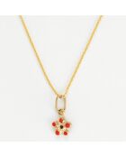 Pendentif enfant Floris or jaune
