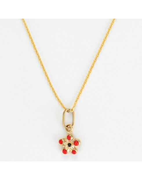 Pendentif enfant Floris or jaune