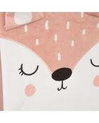 Boite de rangement Biche rose - 29x29x29 cm