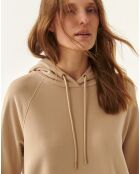 Beiges Pulloverkleid Aspena