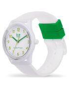 Montre Femme en Silicone Ice Solar Power Small 3H blanche