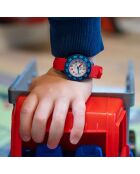 Montre Enfant en Silicone Ice Cartoon Extra Small 3H rouge/bleu