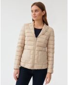 Doudoune Flatko beige