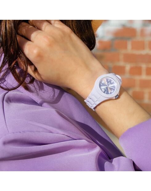 Montre Femme en Silicone Ice Generation Small 3H lilas