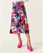 Rosafarbener Blumenrock Fanna