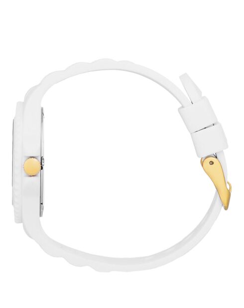 Montre Femme en Silicone Ice Generation Medium 3H blanche