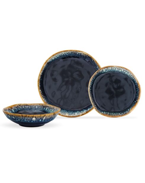 Service de table en Céramique marron  - 18 Pieces