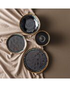Service de table en Céramique marron  - 18 Pieces