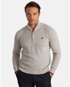 Pull Col Roulé Pulse gris