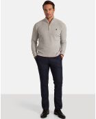 Pull Col Roulé Pulse gris