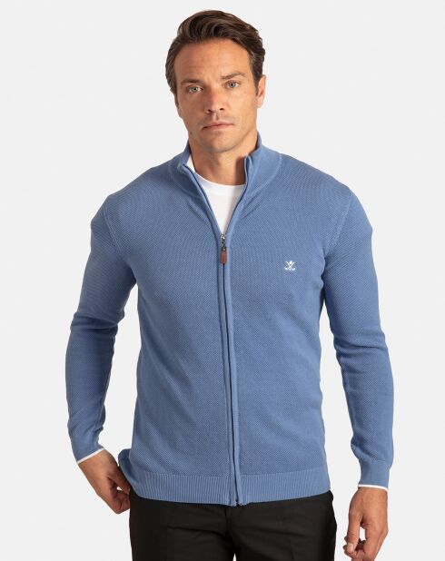 Cardigan Mass bleu