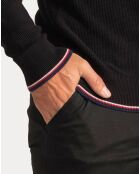 Pull Col zippé Pulse noir