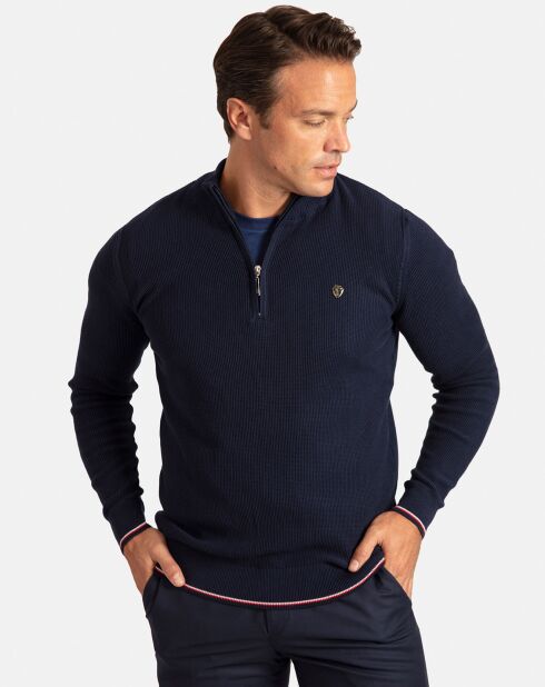 Pull Pulse bleu nuit