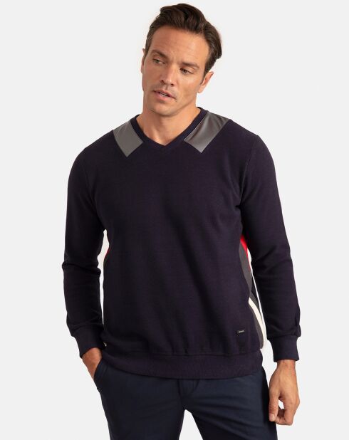Pull Zujar bleu marine
