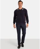Pull Zujar bleu marine