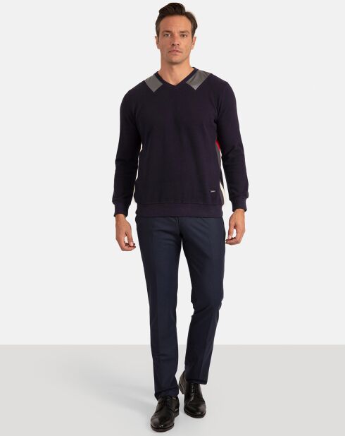 Pull Zujar bleu marine
