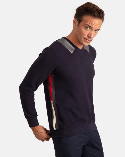Pull Zujar bleu marine