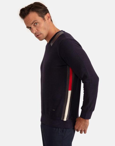 Pull Zujar bleu marine