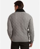 Pull Meribel gris