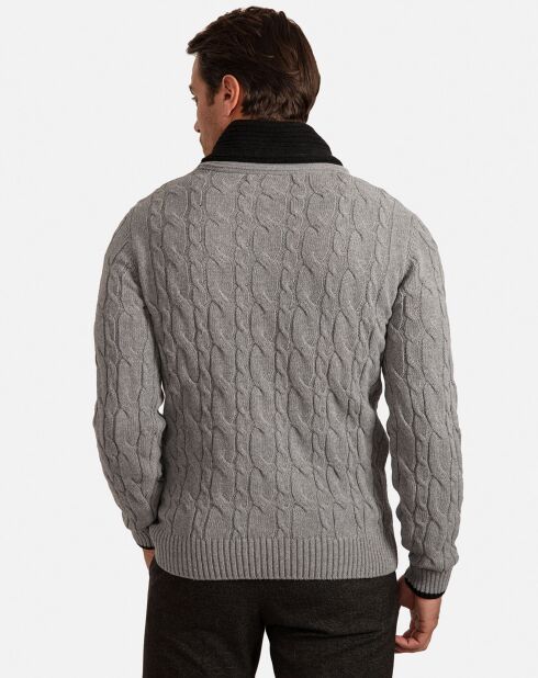 Pull Meribel gris