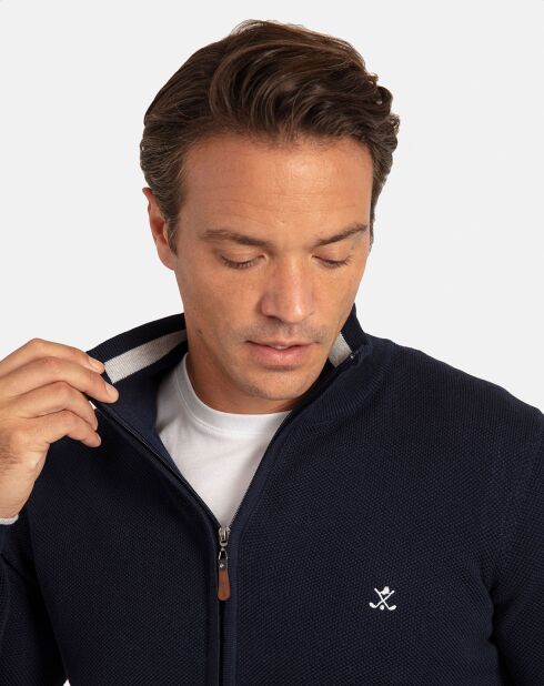 Cardigan Bilbao bleu marine
