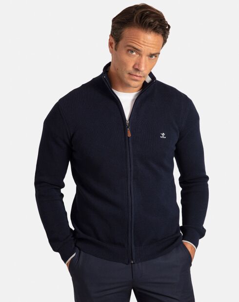 Cardigan Bilbao bleu marine