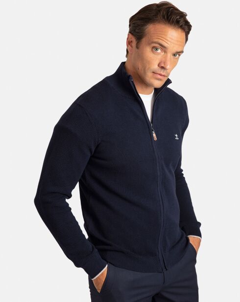 Cardigan Bilbao bleu marine