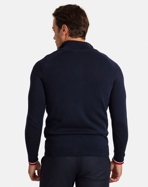 Cardigan Macau bleu marine