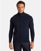 Cardigan Macau bleu marine