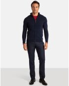 Cardigan Macau bleu marine
