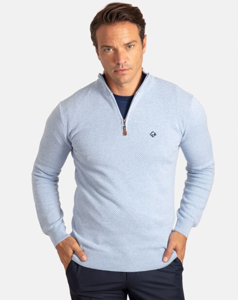 Pull Sochi bleu