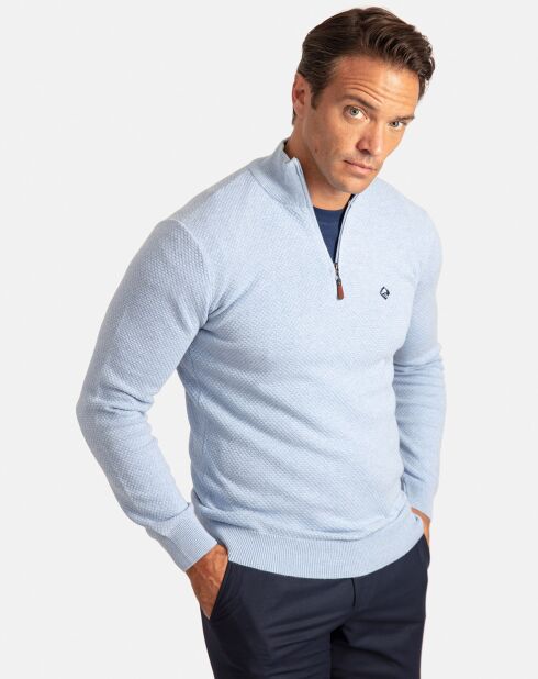 Pull Sochi bleu
