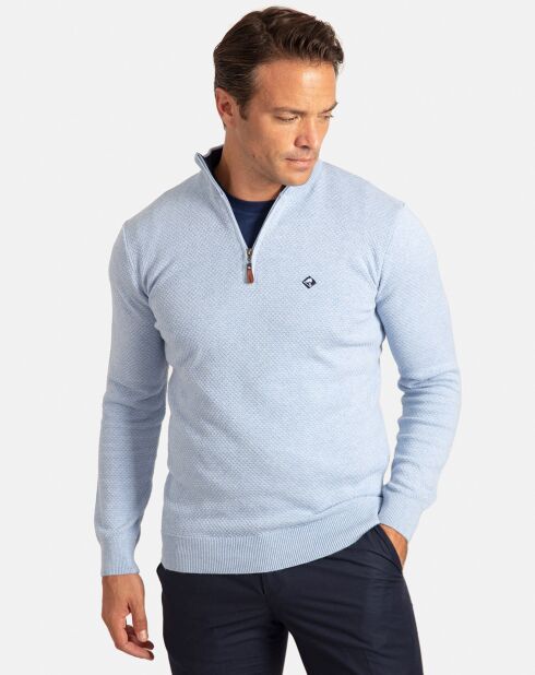 Pull Sochi bleu