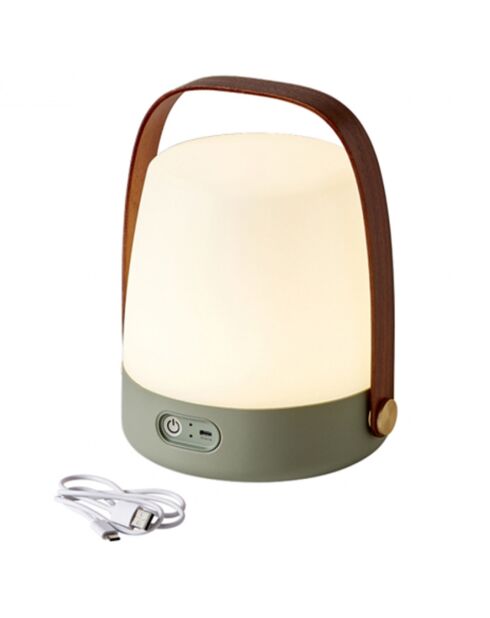 Lampe LED Lite Up pétrole - 20x20x26 cm