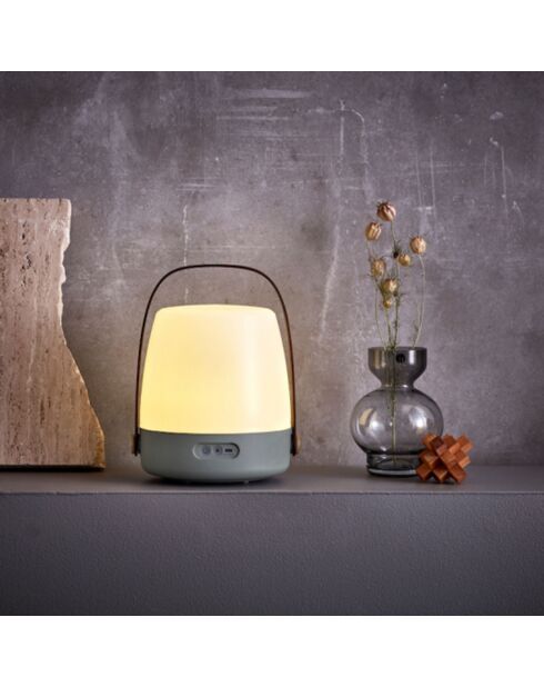 Lampe LED Lite Up pétrole - 20x20x26 cm