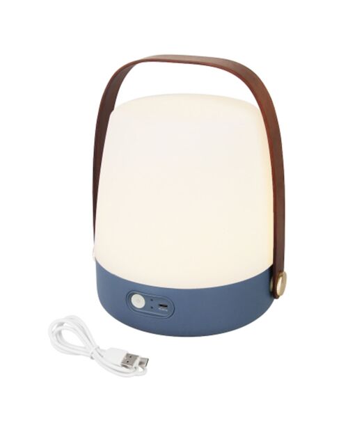 Lampe LED Lite Up bleu océan  - 20x20x26 cm
