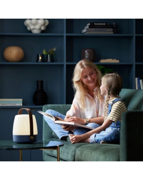 Lampe LED Lite Up bleu océan  - 20x20x26 cm