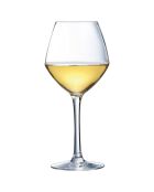 6 Cabernet Vins Jeunes durchsichtige Stielgläser, 35 cl