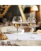 6 bicchieri trasparenti con stelo Macaron - 50 cl