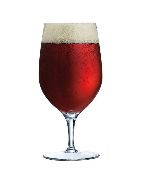 6 Verres à pied Séquence transparents - 47 cl