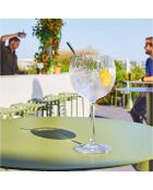 6 transparente Symmetry-Ballon-Stielgläser - 58 cl